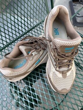 Ryka Tan and Brown Women's Athletic Walking Sneakers